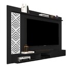 Painel Para Tv Até 60 Polegadas 1 Prateleira 1 Nicho 1 Porta