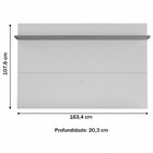 Painel Para Tv Até 60 Polegadas 1 Prateleira Preto/freijó Tre