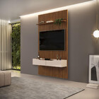 Painel Para Tv Até 60 Polegadas 2 Gavetas Pratic Dj Móveis