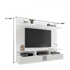 Painel Para Tv Até 60 Polegadas 2 Portas Bahamas Espresso Móv