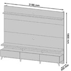 Painel Para Tv Até 60 Polegadas 3 Gavetas Boss 2.2 Imcal