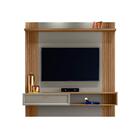 Painel Para Tv Até 60 Polegadas Amêndoa Titânio Cosmos Shop Jm