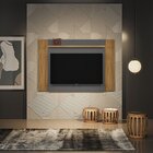 Painel Para Tv Até 60 Polegadas Aurora Linea Brasil Nature/ch