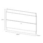 Painel Para Tv Até 60 Polegadas Classic Off White E Nature