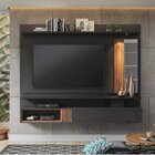 Painel Para Tv Até 60 Polegadas Com Led 1 Porta Bahamas E Esp