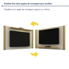 Painel Para Tv Até 60 Polegadas Diamantina 1 Prateleira Cinam