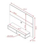 Painel Para Tv Até 60 Polegadas Eros Freijó