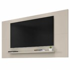 Painel Para Tv Até 60 Polegadas Esmeralda 1 Prateleira Off Wh