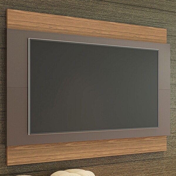 Painel Para Tv Até 60 Polegadas Expand Cinza Perola/noce 0081