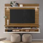 Painel Para Tv Até 60 Polegadas Lana 1.8 Naturale E Off White