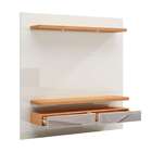 Painel Para Tv Até 60 Polegadas London Off White E Freijó