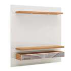 Painel Para Tv Até 60 Polegadas London Off White E Freijó