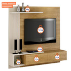 Painel Para Tv Até 60 Polegadas Los Angeles Off White E Cinam