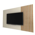Painel Para Tv Até 60 Polegadas Luara 1,60x90cm Off White / I