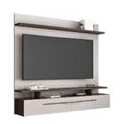 Painel Para Tv Até 60 Polegadas Meraki Off White E Marrom