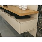 Painel Para Tv Até 60 Polegadas Murano Edn Móveis Off White/c