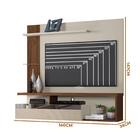 Painel Para Tv Até 60 Polegadas Off White Nogueira Gamboa Sho