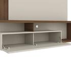 Painel Para Tv Até 60 Polegadas Off White Nogueira Gamboa Sho