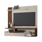 Painel Para Tv Até 60 Polegadas Off White Nogueira Gamboa Sho