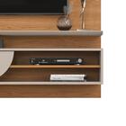 Painel Para Tv Até 60 Polegadas Ravi D04 Carvalho Nobre/griz