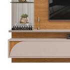 Painel Para Tv Até 60 Polegadas Ravi D04 Carvalho Nobre/griz