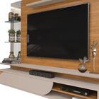 Painel Para Tv Até 60 Polegadas Ravi D04 Carvalho Nobre/griz