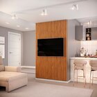 Painel Para Tv Até 60 Polegadas Ripado 240x143,7cm Trento Fre