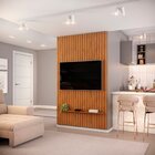 Painel Para Tv Até 60 Polegadas Ripado 240x143,7cm Trento Fre