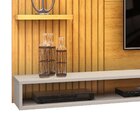 Painel Para Tv Até 60 Polegadas Ripado Com Nichos Bento Cedro