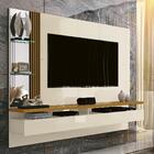 Painel Para Tv Até 60 Polegadas Ripado Murano Off White /