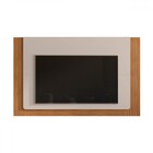Painel Para Tv Até 60 Polegadas Roma Off White/cedro - Casa D
