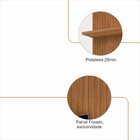 Painel Para Tv Até 60 Polegadas Siena Com 3 Gavetas 180 Cm  S