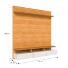 Painel Para Tv Até 60 Polegadas Studio Nature E Off White