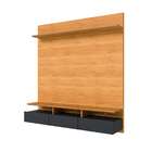 Painel Para Tv Até 60 Polegadas Studio Nature E Preto