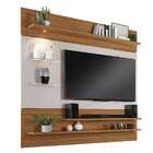 Painel Para Tv Até 60 Polegadas Unio Freijó E Off White