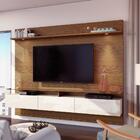 Painel Para Tv Até 60 Polegadas Vidratto Nature E Off White 2
