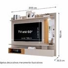 Painel Para Tv Até 60" Riviera Permobili Fendi/nature