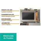 Painel Para Tv Até 60" Riviera Permobili Off White/savana