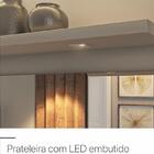 Painel Para Tv Até 60" Riviera Permobili Off White/savana