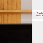 Painel Para Tv Até 65 Dj Móveis New Tito