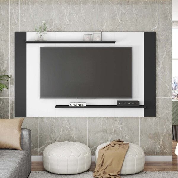 Painel Para Tv Até 65" Em Bp Com 2 Prateleiras 2.2 Multiverso