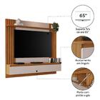 Painel Para Tv Até 65" Nt 1365 Freijó/off White Notável Móveis