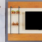 Painel Para Tv Até 65 Polegadas 100% Mdf Com Led Granada