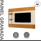 Painel Para Tv Até 65 Polegadas 100% Mdf Com Led Granada