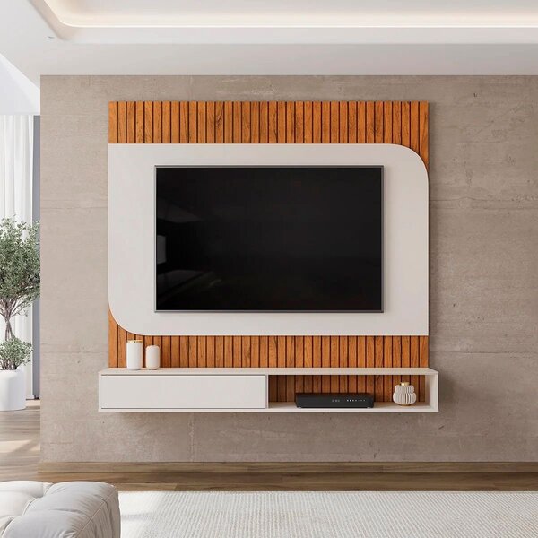 Painel Para Tv Até 65 Polegadas 139cmx150,5cm 1 Porta Desliza