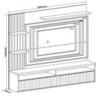 Painel Para Tv Até 65 Polegadas 149cmx180,5cm 1 Porta Provenc