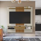 Painel Para Tv Até 65 Polegadas 160,5cmx158,4cm Lisboa Off-wh
