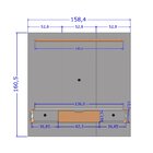 Painel Para Tv Até 65 Polegadas 160,5cmx158,4cm Lisboa Off-wh