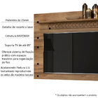 Painel Para Tv Até 65 Polegadas 160cm Sala De Estar Win New C