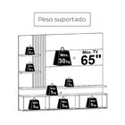 Painel Para Tv Até 65 Polegadas 167,5cmx200cm Led Ripado 2 Po